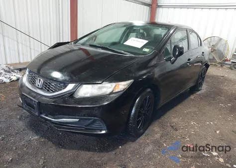 2013 Honda Civic из США, поврежденный, VIN 28GFB2F59DH562775